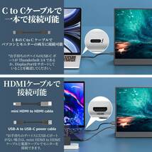 新品同様 cocopar ZB-156 15.6インチ モバイルモニター モバイルディスプレイ PORTABLE MONITOR 液晶ディスプレイ 1920x1080FHD IPSパネル_画像2