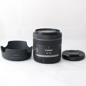 ☆美品☆ Canon キヤノン RF24-50mm F4.5-6.3 IS STM フルサイズ対応 ミラーレスRFマウント 24-50 #1920