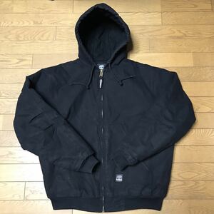 BERNE FUL-ZIP DUCK JACKET size-LARGE(着丈68身幅73) 中古(数回使用) NCNR