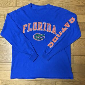 NCAA UNIVERSITY OF FLORIDA MEN’S LONG SLEEVE T-SHIRTS size-L(着丈67身幅57) 中古 送料無料 NCNR