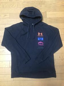 UNDER ARMOUR MEN’S HOODIE size-LG(着丈69身幅57) 中古 NCNR