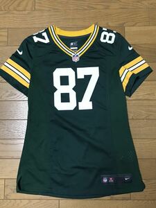 NFL GREENBAY PACKERS #87 NELSON WOMEN’S JERSEY (NIKE) size-S(着丈65身幅46) 未使用 送料無料 NCNR