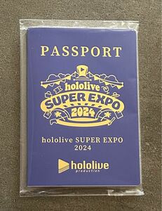 ホロライブ エキスポ 2024 入場特典 パスポート　hololive expo 2024