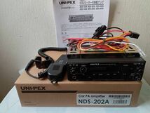 UNI-PEX　20WアンプSD付車載拡声器　純正マイク　TOA　ノボル電機 　　広報　キッチンカー　移動販売に最適　ユニペックス　_画像1