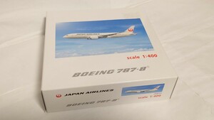 ★JAL B787-8 日本航空1/400 ホーガン(JALUX販売)hoganボーイング787-8塗装済完成品ダイキャスト完成品ドリームライナー