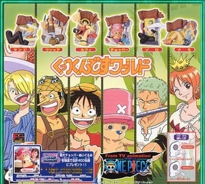 ◎ Bandai Gashapon One Piece Sticking World (от телевизионной анимации One Piece) Все 6 типов Новые, неоткрытые первое издание 4 Congave 2002