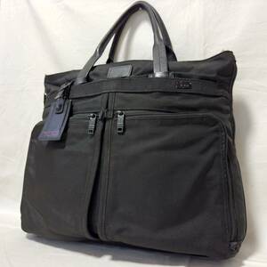 美品 TUMI トゥミ 22157DH alphaアルファ エキスパンダブル トートバッグ ビジネスバッグ A4収納可能 PC収納可能 大容量 通勤 通学 出張