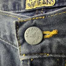 ARMAN JEANS アルマーニ ジーンズ ストレートデニムパンツ インディゴブルー ボトムス イタリア製 made in ITALY 90s 1994年モデル_画像5