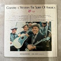 魅感のカントリー＆ウエスタン COUNTRY & WESTERN THE SPIRIT Of AMERiCA LP レコード　 洋楽_画像2