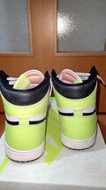 1円スタート　中古美品　Nike Air Jordan 1 High OG Volt/Visionaire　ナイキ エアジョーダン1　ボルト/ヴィジョネア　555088-702　28.0cm_画像5