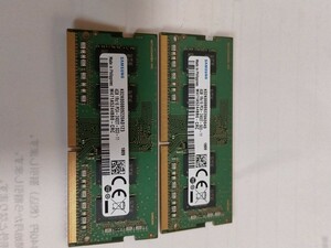 ノートパソコン用メモリ　4GBX2　 PC4