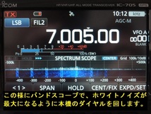 短波 エンドフェッド 3.4-28.5MHz 汎用1.6ｍロッドアンテナ 3バンド エンドフィード BCL ガワント GAWANT FT818ND エンドフィット 広域受信_画像5