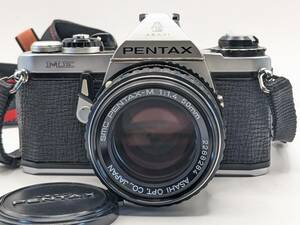 ★とても良品★ PENTAX ME + SMC PENTAX-M 50mm F1.4 レンズセット【Operation confirmed・動作確認済】 #1325