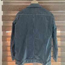 SKULL JEANSスカルジーンズ ヒッコリーストライプ デニムジャケットD007XXジージャン サイズ 36 ファブフォー LEVI'S LVC セカンド 2nd_画像5