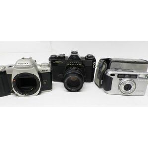 54●a617☆同梱不可 ジャンク品 フィルムカメラ 【ミノルタ】【ペンタックス】など  ボディ・レンズ 大量12kg以上 現状の画像4