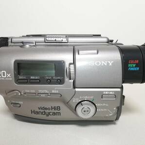 【録・再OK】SONY ソニー Handycam video Hi8 8mmビデオカメラ CCD-TR2の画像2