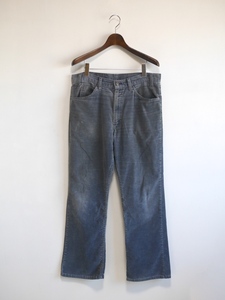 USA製 90s LEVI’S リーバイス 10517 コーデュロイパンツ★ブーツカット グレー W34