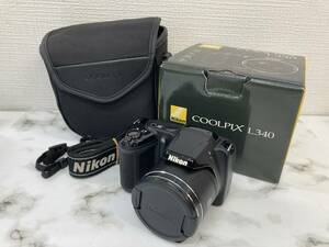 ◇ニコン　Nikon COOLPIX L340 28X 　デジタルカメラ　ポーチ付き