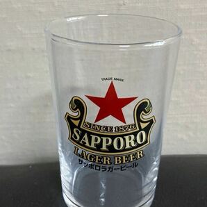 未使用 SAPPOROオリジナル赤星グラス サッポロ ビールグラス コップ 新品の画像1