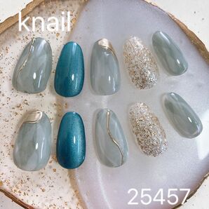 No.204 ネイルチップ　ショートアーモンド