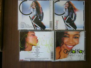 Crystal Kay アルバムセット /「 Shining 」＋「Crystal Style」初回盤DVD付き