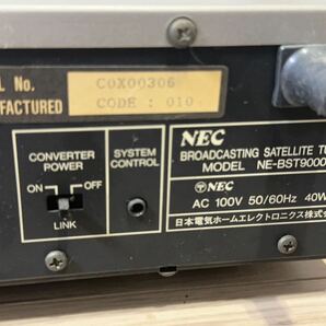 F153 NEC NE-BST9000 アナログチューナー ☆現状品☆の画像6