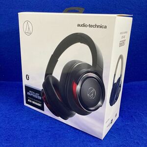 新品★保証★オーディオテクニカ ATH-WS660BT BRD ワイヤレスヘッドホン 重低音 マイク対応 ブラックレッド