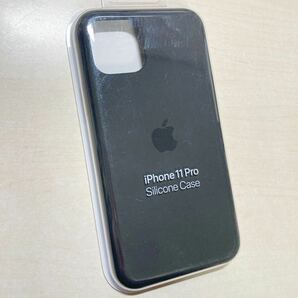 アップル純正★新品★未使用★Apple iPhone 11 Pro シリコーンケース ブラック MWYN2FE/A シリコンケースの画像1