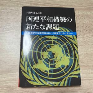 国連平和構築の新たな課題　国連安全保障理事会はどう改革されるべきか 長谷川祐弘／著