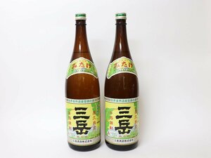 大阪府内限定発送★三岳酒造 - 三岳 屋久島産 本格焼酎 *2本セット［度数:25% 内容量:1800ml］