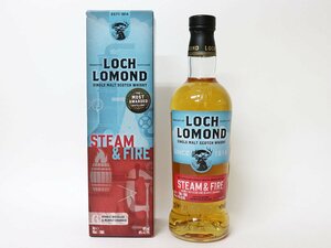 1円～★ロッホローモンド スチーム & ファイア シングルモルト スコッチウイスキー LOCH LOMOND［度数:46% 内容量:700ml］