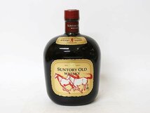 大阪府内限定発送★サントリー オールド ウイスキー 午歳 干支ボトル SUNTORY［度数:43% 内容量:750ml］_画像1