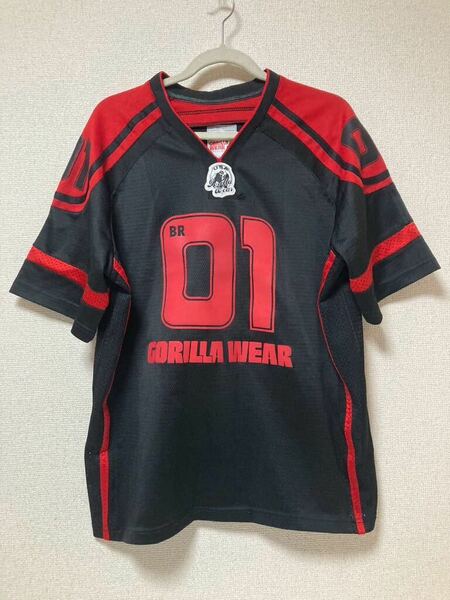 ゴリラウェアー GW Athlete T-Shirt サイズL Big Ramy Black/Red