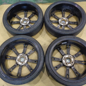 管理番号④ Lehrmeister レアマイスター 17インチ 5.5J +45 PCD100 4H タイヤ付き INTER STATE ECO TourPLUS 165/40R17  2024/03の画像7