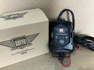 現品限り！ ハーレー専用充電器（12V/24V） アウトレット品 バイク用バッテリー充電器 1.2Ah-24Ah対応 トリクル充電機能付｜502h