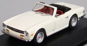 【箱ケース違い】Ж ミニチャンプス 1/43 PMA トライアンフ TR 6 Triumph TR6 1969 White 430132575 Minichamps Ж Roadster JAGUAR XK120 