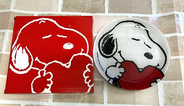 未使用　ローソン限定品　SNOOPY ガラスプレート