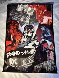 BAND-MAID会場限定ポスター　10TH ANNIVERSARY TOUR FINAL in YOKOHAMA ARENA コラージュポスター　会場限定購入特典