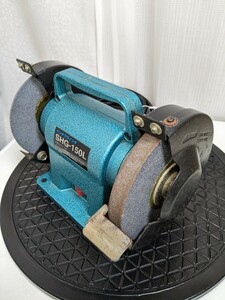 shinko seisakusho ベンチグラインダー shg-150l 中古品 研磨 diy 電動工具 新興製作所 両頭グラインダー