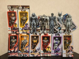 1円~ 未開封品 仮面ライダーファイズ ソフビ 13種 大量セット 旧ライダーヒーローシリーズ バンダイ 555 オルフェノク フィギュア RHS 人形