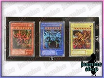 遊戯王OCG マグネット 3連ローダー UVカット35PT スタンド付き スクリューダウン 壁掛け可能 3枚売り コレクションケース Yugi-oh_画像9