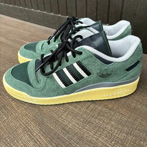 adidas アディダス 柴田ひかり スニーカー 緑 24cm フォーラム