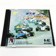 【美品】PCE Ｆ１ドリーム【箱・説明書有り】４本まで１個口で同梱可　PCエンジン　エフワンドリーム_画像1