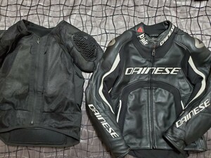 【20万】ダイネーゼ エアバッグ搭載 レザージャケット レーシングスーツ 50サイズ Smart Jacket Dainese Misano D-Air Airbag