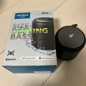 美品　Bluetoothスピーカー Soundcore Mini 3 A3119011 ブラック　Anker アンカー