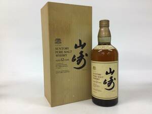 サントリー 山崎 12年 ピュアモルト 750ml (114) 重量番号:2