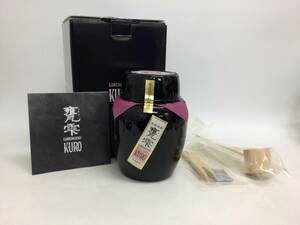 本格焼酎 京屋酒造 黒甕雫 1800ml 重量番号:5 (61)