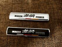 再入荷！【新製品】MUGEN 無限 高品質メタルエンブレムC【2種】※1個_画像9