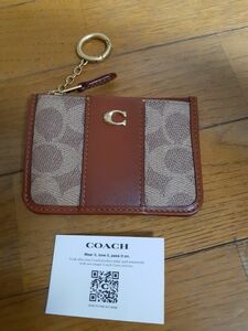 コーチ 本革製 パスケースカードケース キーケース コインケース 小銭入れ ミニウォレット名刺入れCOACH　coach