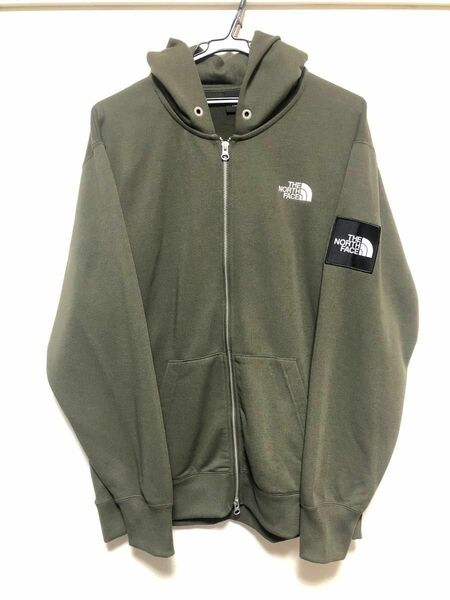 THE NORTH FACE スクエアロゴフルジップ メンズ NT12231 ニュートープ　パーカー　XL